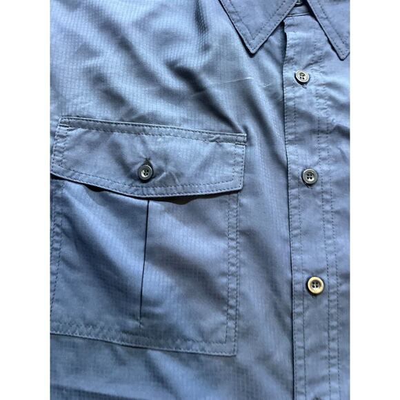 Auburn University AU Flyweight Drake Button Down Shirt Blue Size Small - Picture 5 of 8